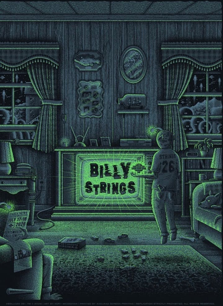 Billy Strings show poster