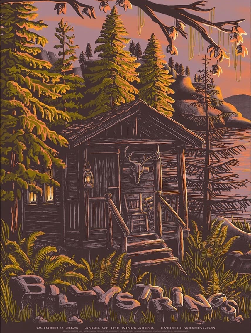 Billy Strings show poster