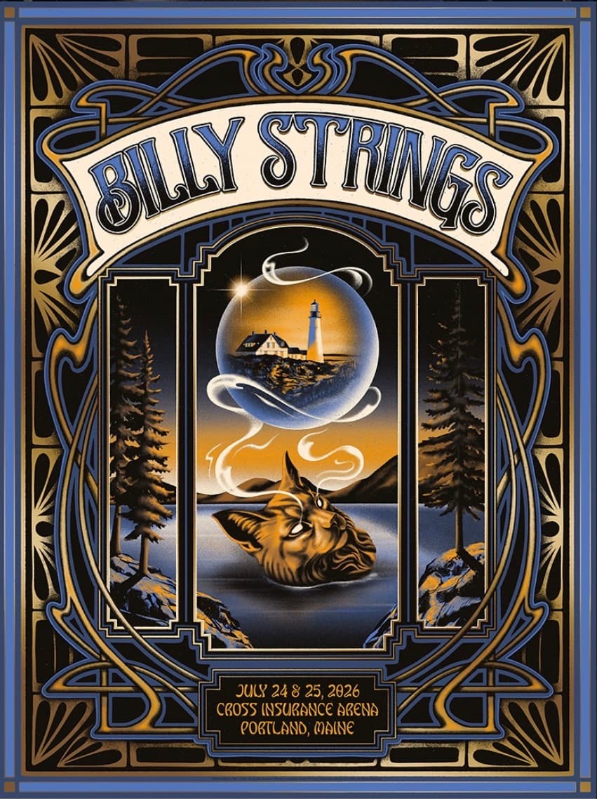Billy Strings show poster