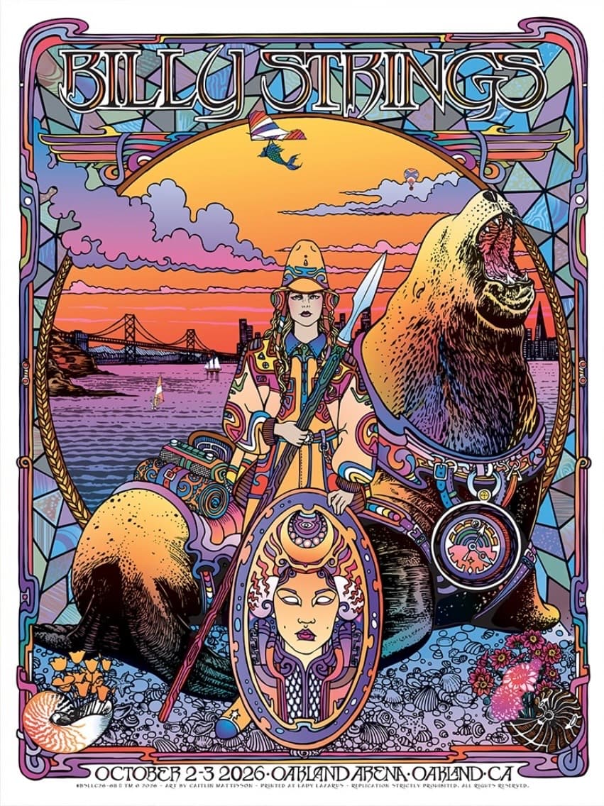 Billy Strings show poster