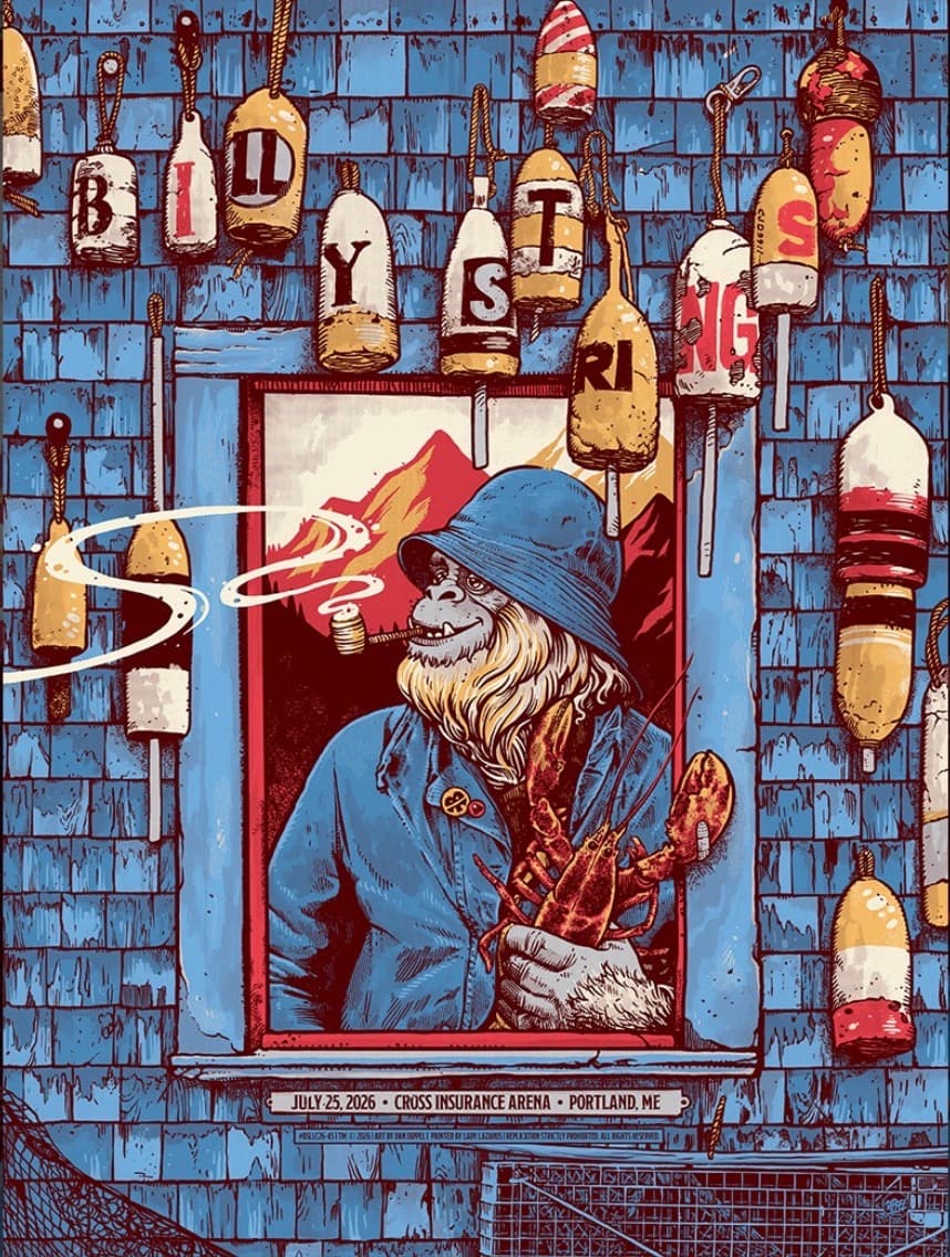 Billy Strings show poster