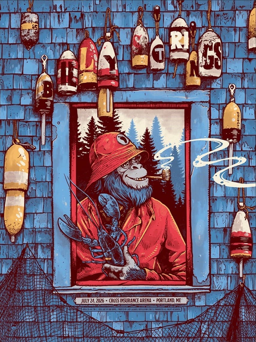 Billy Strings show poster
