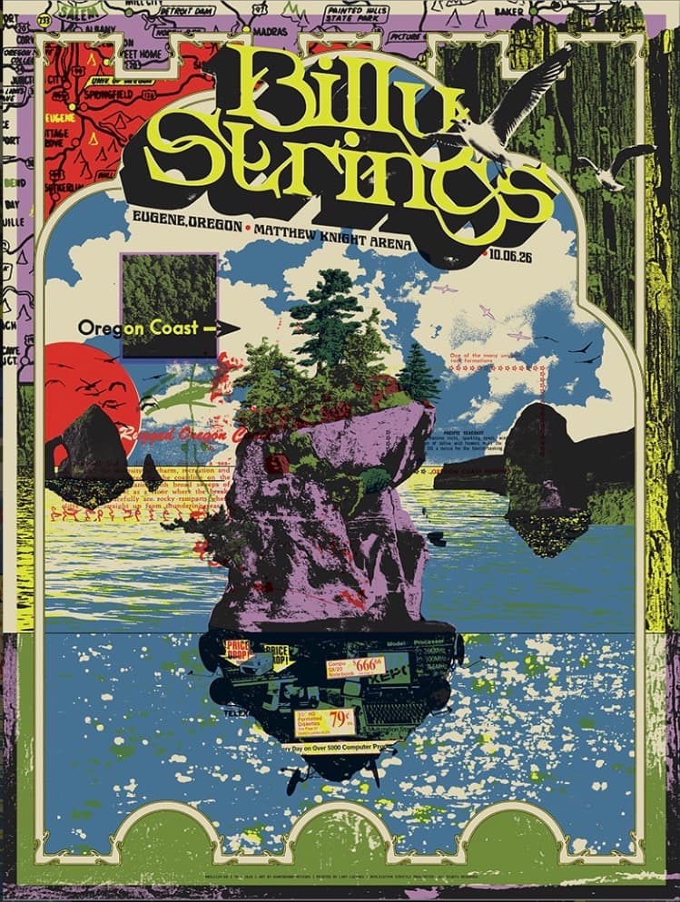 Billy Strings show poster