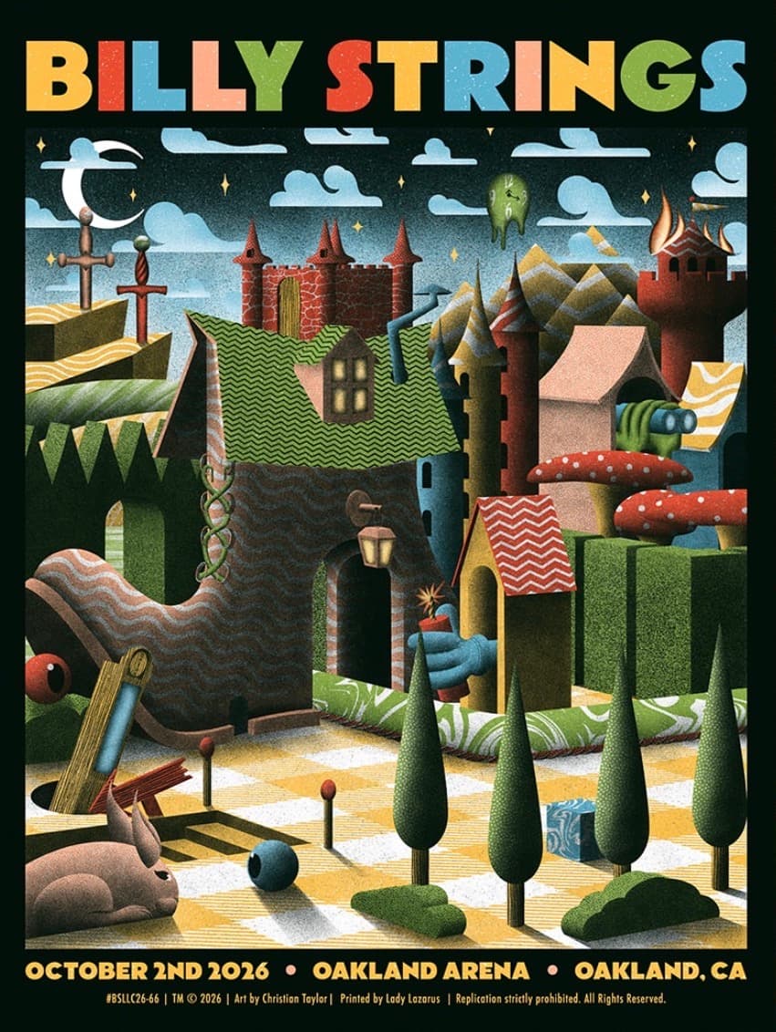Billy Strings show poster