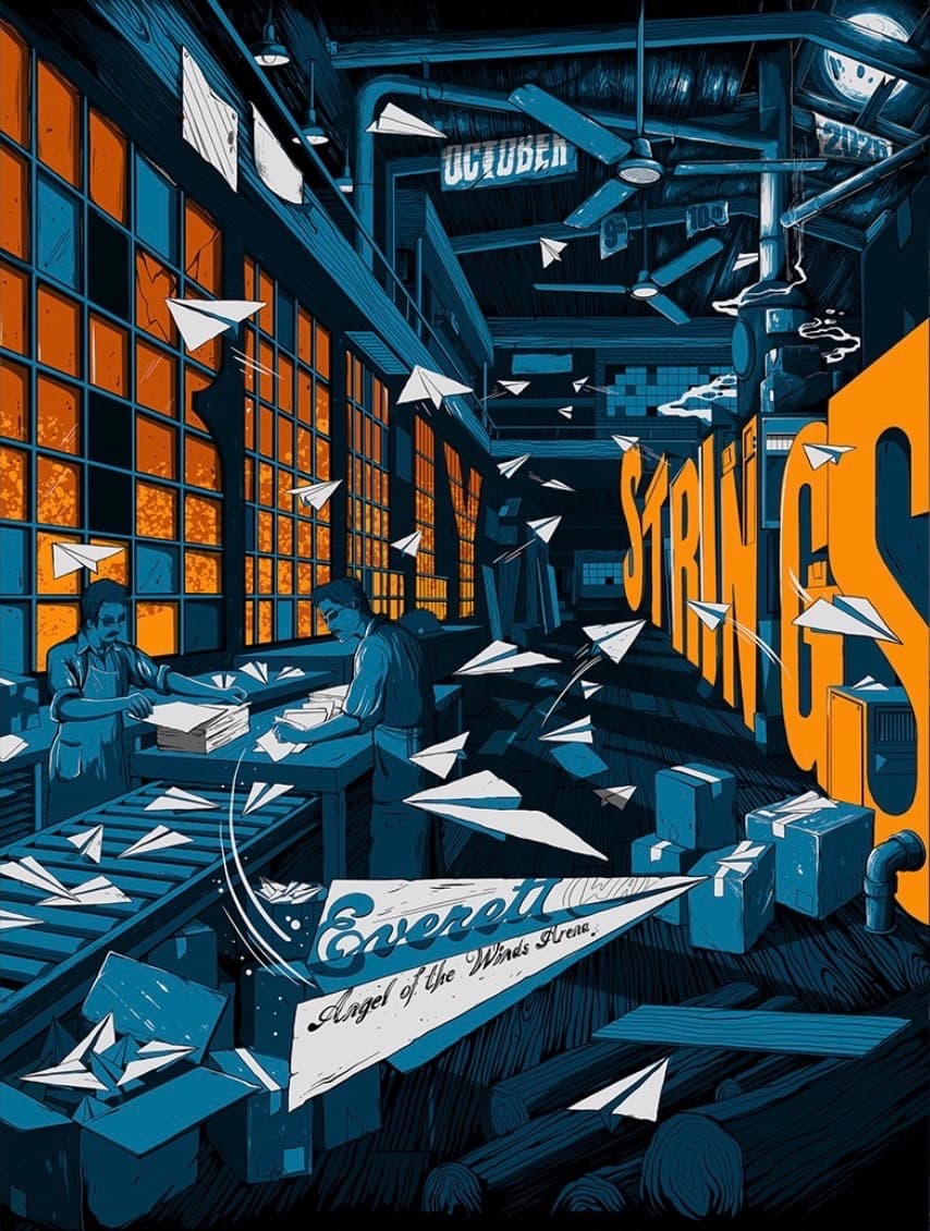 Billy Strings show poster