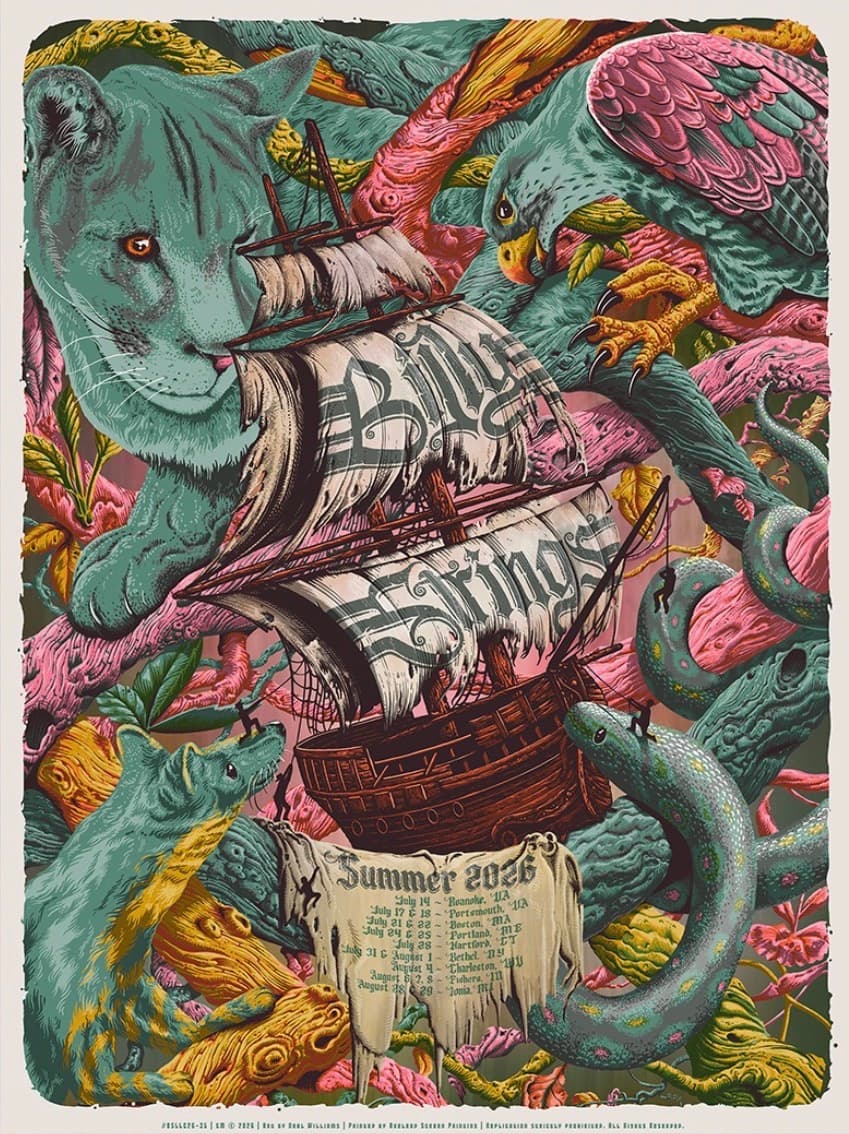 Billy Strings show poster