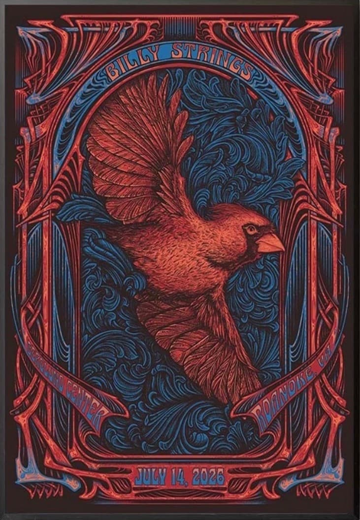 Billy Strings show poster