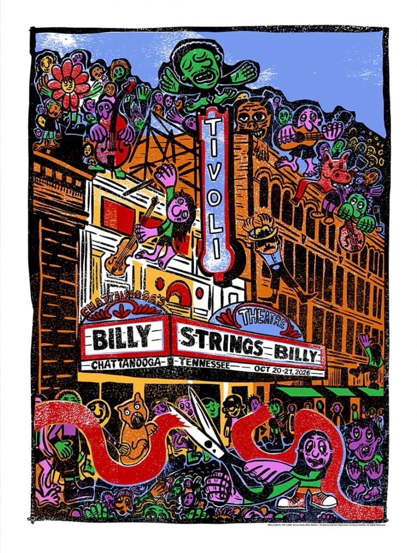 Billy Strings show poster