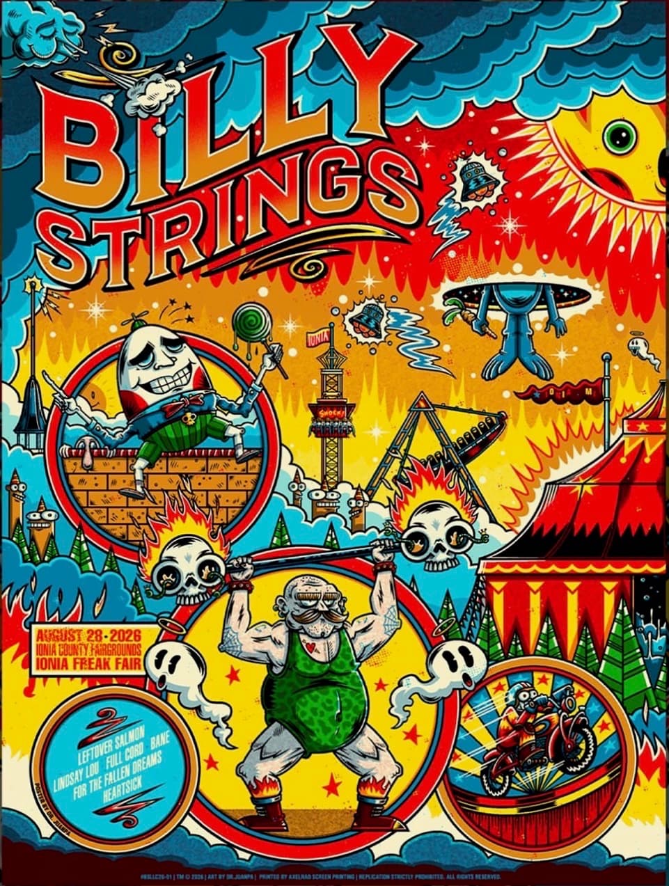 Billy Strings show poster